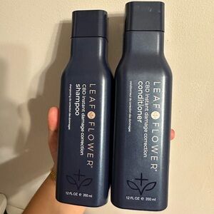 Leaf and Flower Shampoo and Conditioner